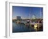 Sarasota Marina in the Evening, Florida, United States of America, North America-Tomlinson Ruth-Framed Photographic Print