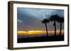 Sarasota, Sunset on the Crescent Beach, Siesta Key, Florida, USA-Bernard Friel-Framed Photographic Print