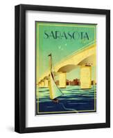 Sarasota-Stella Bradley-Framed Premium Giclee Print