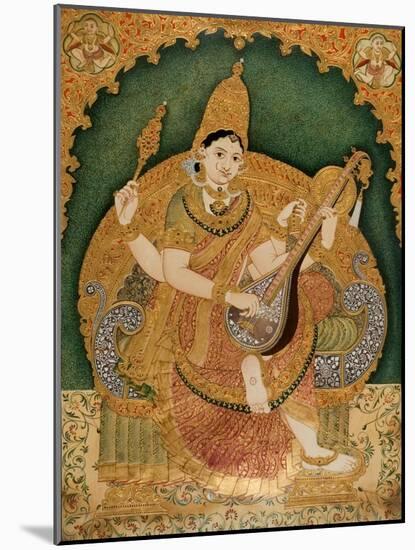 Saraswati-Chitragara Krishnappa-Mounted Giclee Print