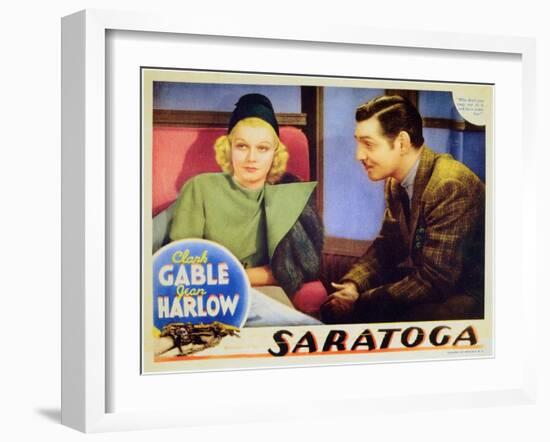 Saratoga, 1937-null-Framed Art Print