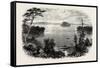 Saratoga Lake, USA, 1870s-null-Framed Stretched Canvas