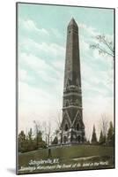 Saratoga Monument, Schuylerville-null-Mounted Art Print