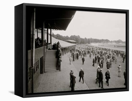 Saratoga Race Track, Saratoga Springs, N.Y.-null-Framed Stretched Canvas