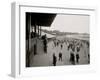 Saratoga Race Track, Saratoga Springs, N.Y.-null-Framed Photo