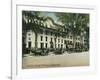 Saratoga Springs, New York - American-Adelphia Hotel Buildings-Lantern Press-Framed Art Print