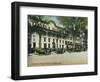 Saratoga Springs, New York - American-Adelphia Hotel Buildings-Lantern Press-Framed Art Print