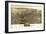 Saratoga Springs, New York - Panoramic Map-Lantern Press-Framed Premium Giclee Print