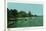 Saratoga Springs, New York - View of Saratoga Lake-Lantern Press-Stretched Canvas