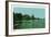 Saratoga Springs, New York - View of Saratoga Lake-Lantern Press-Framed Art Print