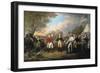 Saratoga: Surrender, 1777-John Trumbull-Framed Premium Giclee Print