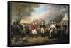 Saratoga: Surrender, 1777-John Trumbull-Framed Stretched Canvas