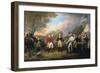 Saratoga: Surrender, 1777-John Trumbull-Framed Giclee Print