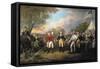 Saratoga: Surrender, 1777-John Trumbull-Framed Stretched Canvas