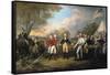 Saratoga: Surrender, 1777-John Trumbull-Framed Stretched Canvas