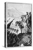 Saratoga: Surrender, 1777-Johann Ramberg-Stretched Canvas