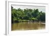 Sarawak River (Sungai Sarawak), Kuching, Sarawak, Malaysian Borneo, Malaysia, Southeast Asia, Asia-Nico Tondini-Framed Photographic Print