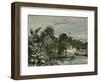 Sarayacu Beach Peru 1869-null-Framed Premium Giclee Print