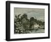 Sarayacu Beach Peru 1869-null-Framed Premium Giclee Print