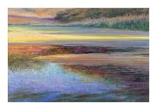 Pond at Dusk-Sarback-Framed Giclee Print