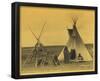 Sarcee Indian & Squaws-null-Framed Poster