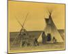 Sarcee Indian & Squaws-null-Mounted Poster
