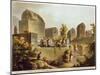 Sarcophagi and Sepulchres, at Harbour at Cacamo, Views in the Ottoman Empire, Published Bowyer-Luigi Mayer-Mounted Giclee Print