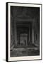 Sarcophagus in the Tomb of Rameses, Egypt, 1879-null-Framed Stretched Canvas
