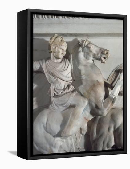 Sarcophagus of Alexander the Great, Istanbul, Turkey-Richard Ashworth-Framed Stretched Canvas