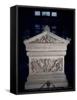 Sarcophagus of Alexander the Great, Istanbul, Turkey-Richard Ashworth-Framed Stretched Canvas