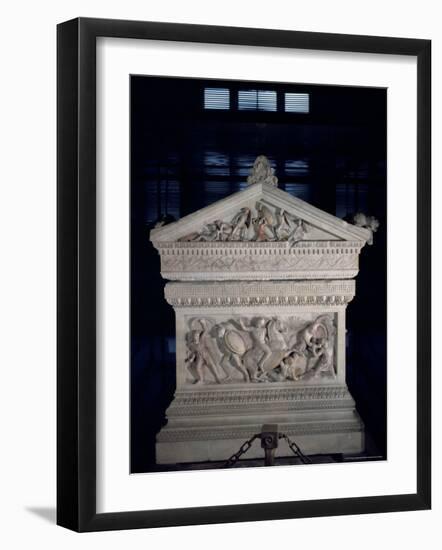 Sarcophagus of Alexander the Great, Istanbul, Turkey-Richard Ashworth-Framed Photographic Print