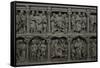 Sarcophagus of Junius Bassus, 359 AD, Detail-null-Framed Stretched Canvas