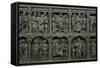 Sarcophagus of Junius Bassus, 359 AD, Detail-null-Framed Stretched Canvas