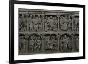 Sarcophagus of Junius Bassus, 359 AD, Detail-null-Framed Giclee Print