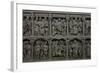 Sarcophagus of Junius Bassus, 359 AD, Detail-null-Framed Giclee Print