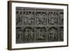 Sarcophagus of Junius Bassus, 359 AD, Detail-null-Framed Giclee Print