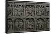 Sarcophagus of Junius Bassus, 359 AD, Detail-null-Framed Stretched Canvas