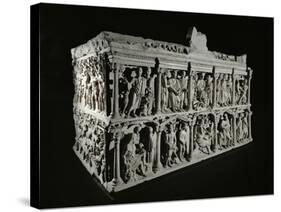 Sarcophagus of Junius Bassus-null-Stretched Canvas