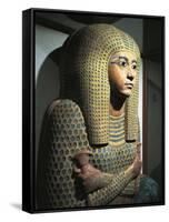 Sarcophagus of Queen Ahmose Merit-Amon from Thebes-null-Framed Stretched Canvas