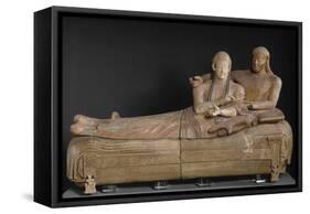 Sarcophagus of the Spouses, Couple on the Bed Burial-null-Framed Stretched Canvas