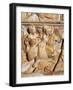 Sarcophagus Relief Depicting Battle Between Lapiths and Centaurs, Detail-null-Framed Giclee Print