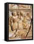 Sarcophagus Relief Depicting Battle Between Lapiths and Centaurs, Detail-null-Framed Stretched Canvas