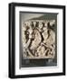 Sarcophagus Relief Depicting Naval Battle Scene-null-Framed Giclee Print