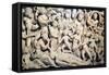 Sarcophagus Relief Depicting the Legend of Prometheus: the Creation of Man from Pozzuoli-null-Framed Stretched Canvas