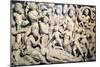 Sarcophagus Relief Depicting the Legend of Prometheus: the Creation of Man from Pozzuoli-null-Mounted Giclee Print