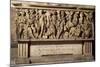 Sarcophagus with Myth of Phaedra and Hippolytus, Ca 180, Carved Marble, Camposanto Monumentale-null-Mounted Giclee Print