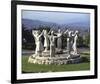 Sardana Montjuic, Barcelona-null-Framed Art Print