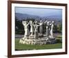 Sardana Montjuic, Barcelona-null-Framed Art Print