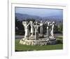 Sardana Montjuic, Barcelona-null-Framed Art Print