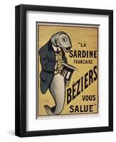 Sardines-null-Framed Premium Giclee Print